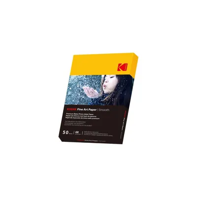 Produktbild von KODAK 10 x 15 cm mattes, glattes Papier, 230 g/m², 50 Blatt