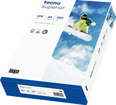 Image de tecno 2100011529 tecno Multifunktionspapier top, A4, 100 g/qm