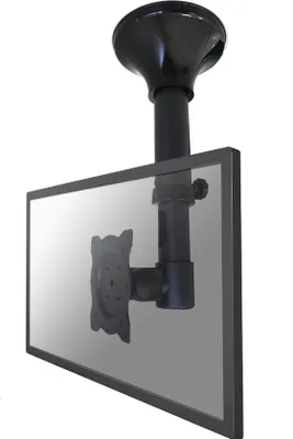 Produktbild von NewStar Flatscreen Ceiling Mount (Height: 37-47 cm) / 10"-30" / schwarz