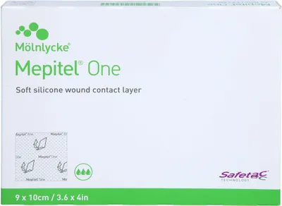 Obrázek produktu pro Mepitel One 9 x 10 cm silikonový obvaz, 5 ks obvazů