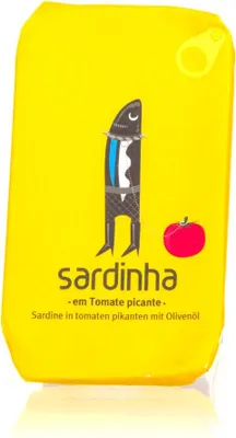Produktbild von A Banca da Sardinha - Sardinen in pikanter Tomatensauce mit Olivenöl