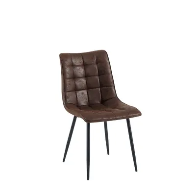 Produktbild von Benoa Lucille Esszimmerstuhl, dunkelbraun, 4 Stück pro Karton (4er-Set)