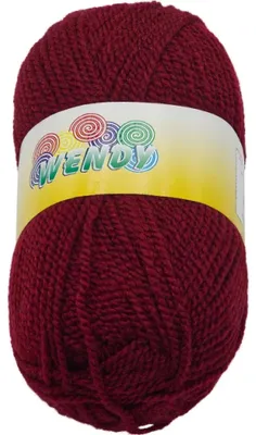 Zdjęcie produktu dla Przędza WENDY – 100 g / 190 m – bordowa