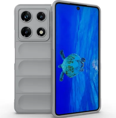 Obrázek produktu pro Pouzdro na telefon pro Infinix Note 30 Pro Soft TPU Silikonový nárazuvzdorný protiskluzový kryt Grey