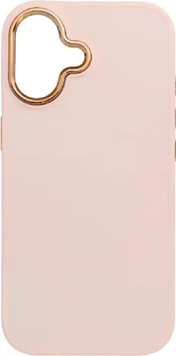 Produktbild von Frame Case – elegante Schutzhülle mit verstärktem Kamerarahmen Bumper kompatibel mit iPhone 17 Pro Max Rosa