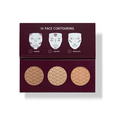Produktbild von Konturenpalette Konturierungspalette 3x6g