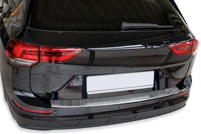 Produktbild von Ladekantenschutz Edelstahl matt für VW GOLF 8 VARIANT | BJ ab 2020> | Abkantung