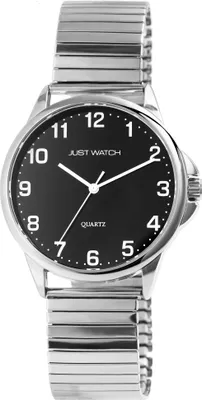 Produktbild von JUST WATCH "Ronny" Herrenuhr mit Edelstahlzugarmband