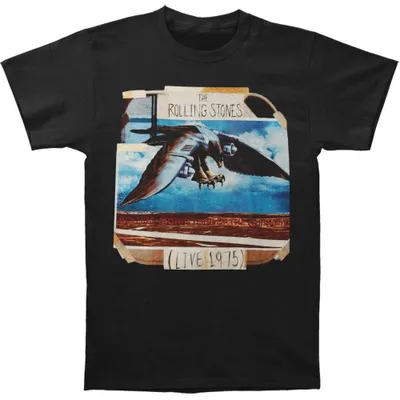 Produktbild von The Rolling Stones - "LA Friday" T-Shirt für Herren/Damen Uni RO2335 (M) (Schwarz)