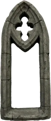 Produktbild von Schönes Gothic Fenster aus Steinguss Neu Frostfest Witterungsbeständig SU-3010