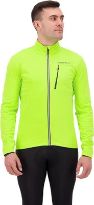 Zdjęcie produktu dla Kurtka termiczna CASTELLI na rower – GO WINTER – żółta, rozmiar M