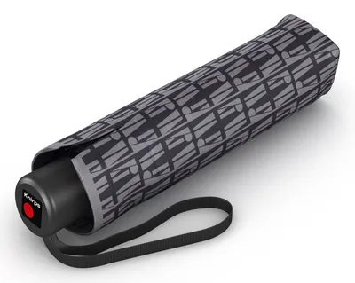 Produktbild von Knirps A.050 medium manual Regenschirm Taschenschirm Schirm trust caviar