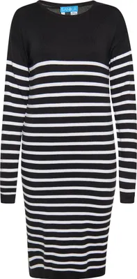 Image de Robe SANIKA pour femmes - noir et blanc, M