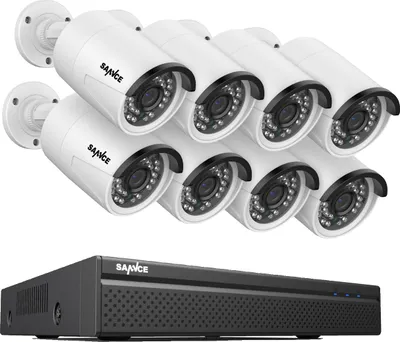 Obrázek produktu pro SANNCE kamerový systém, rozlišení 8MP, POE IP kamery, I51FQ08, 2T
