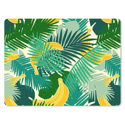 Produktbild von MuchoWow® Mauspad Mousepad Tropisch - Blätter - Dschungel - Muster 23x19 cm - Mousepads - Maus Mat - Pad - Mausunterlage - Schreibtischunterlage - Mauspad