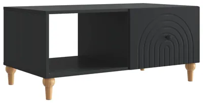 Produktbild von Couchtisch Schwarz 90 x 50 x 40 cm Holzwerkstoff - Couchtische DE2141