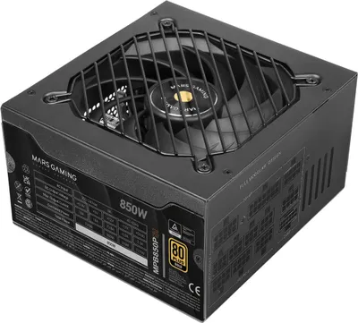 Image de Mars Gaming MPB850PSI power supply unit 850 W 24-pin ATX ATX Black