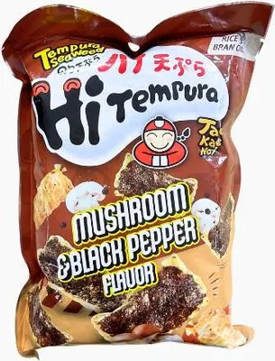 Produktbild von TAOKAENOI HiTempura Seaweed Snack Mushroom & Black Pepper Flavor 40g