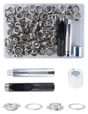 Produktbild von 140 Sets Ösen Werkzeugset für DIY-Projekte