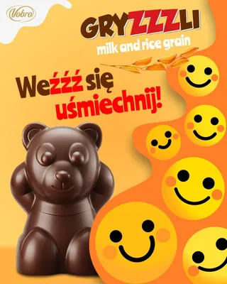 Zdjęcie produktu dla Cukierki Vobro Gryzzzli Mleczne 1 kg