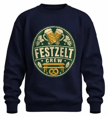 Obrázok produktu pre Tím Festzelt, , ľudová slávnosť, tričko s ľudovým motívom, kožené nohavice, mikina, pulóver, tmavomodrá, veľkosť XL
