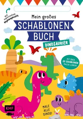 Immagine prodotto di Mein großes Schablonen-Buch - Dinosaurier