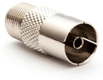 Produktbild von PremiumX Adapter F Buchse auf IEC Koax TV Buchse