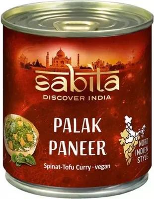 Produktbild von Sabita Palak Paneer, 300g