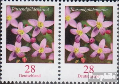 Produktbild von Briefmarken BRD (BR.Deutschland) 2014 Mi 3088wP waagerechtes Paar (kompl.Ausg.) gestempelt Freimarke: Blumen
