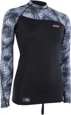 Produktbild von Ion Neo Top 2/2 Mm Damen-rashguard Mit Langen Ärmeln Schwarz S Schwarz S