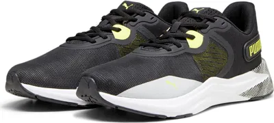 Produktbild von Puma Disperse XT 3 Hyperwave Trainingsschuhe Unisex ash grau gelb schwarz Gr 44,5