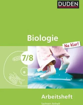 Immagine prodotto di Biologie Na klar! 7/8 Arbeitsheft.  Sachsen-Anhalt Sekundarschule