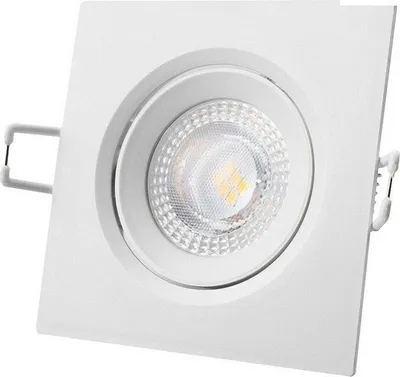 Immagine prodotto di Faretto da incasso LED EDM - 5W - 380lm - 4000K - Cornice bianca - 31633