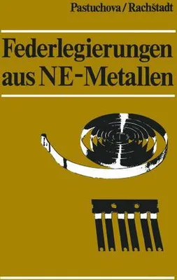 Obrázek produktu pro Federlegierungen aus NE-Metallen