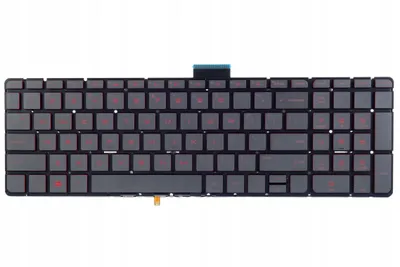 Immagine prodotto di Tastiera per laptop Tradebit per HP Omen 15-AX, 15T-AX, 17-W0, 17-W1, 17T-W0, layout QWERTY USA, retroilluminata