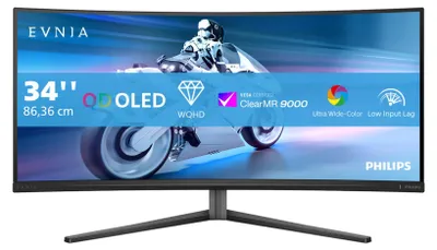 Produktbild von Philips Evnia 34M2C6500 34Zoll WQHD OLED Curved Monitor