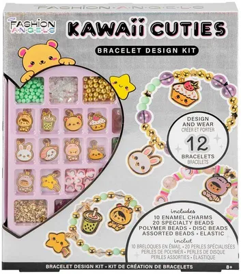Immagine prodotto di Set fai da te per braccialetto "Fashion Angels Kawaii Cuties" - giocattolo con perline colorate