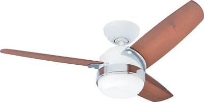 Produktbild von Deckenventilator mit Beleuchtung und Wandschalter Nova 107 cm