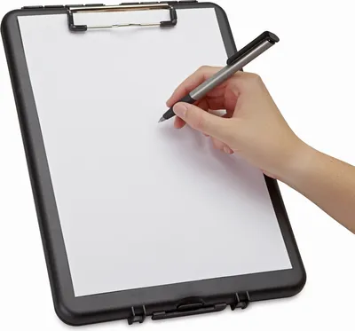Zdjęcie produktu dla MAUL clipboard A4 format pionowy PP plastik czarny