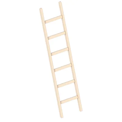 Produktbild von Layher 1052 Holzanlegeleiter 6 Sprossen
