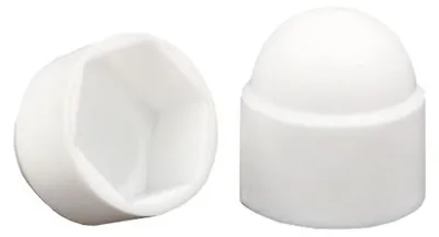 Produktbild von Schutzkappen für M16 Schrauben und Muttern Weiß 20 Stück Schlüsselweite 24mm