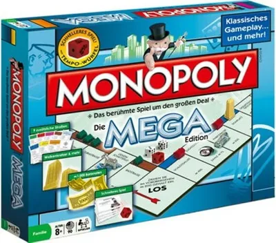 Produktbild von Monopoly Mega Gesellschaftsspiel