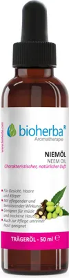 Produktbild von Bioherba Niemöl Azadirachta Indica Seed Oil Reines Trägeröl 50 ml