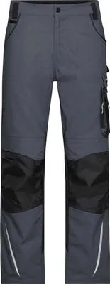 Obrázok produktu pre Pracovné nohavice James & Nicholson Workwear Carbon Grey