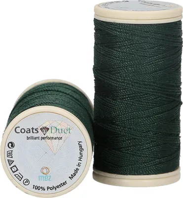 Produktbild von MEZ Duet Stärke 30 4642030-08061 grün Nähgarn, 100 % Polyester, 30m