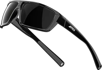 Image de ATTCL Lunettes de soleil de sport UV polarisées pour hommes TR90 monture 100% protection UV