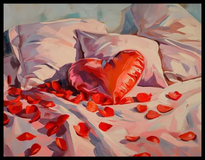 Image de Affiche 65 x 50 cm « Moi aussi, je t'aime »