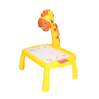 Obrázok produktu pre Interaktívny LED kresliaci projektor pre deti od 3 rokov, LED Smart Sketcher s fixkou a kresliacimi nástrojmi - GIGIDRAW