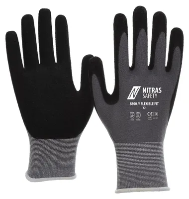 Produktbild von NITRAS Flexible Fit 8800 Arbeitshandschuhe 144 Paar Gr. 8