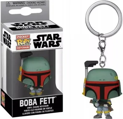 Produktbild von Star Wars - Boba Fett  - Schlüsselanhänger Funko Pocket POP! Keychain